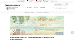 Desktop Screenshot of kontorsshop.se