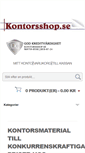 Mobile Screenshot of kontorsshop.se